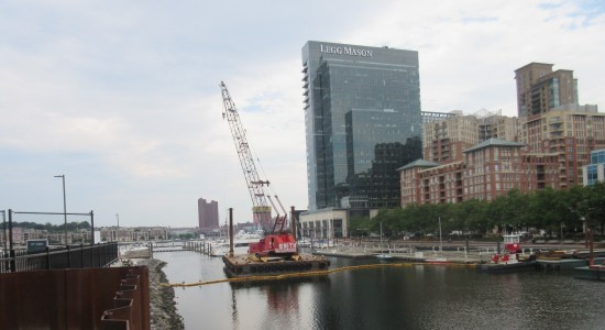 Crane waterfront!