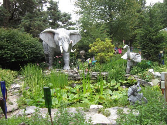 garden elephants!