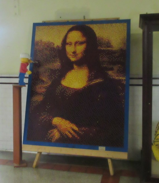 Lego Mona Lisa!
