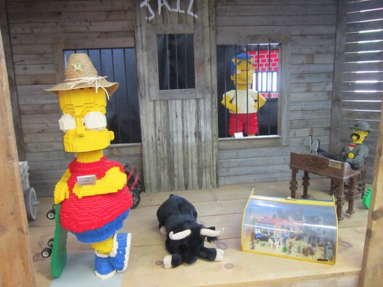 Lego Sheriff Bart!