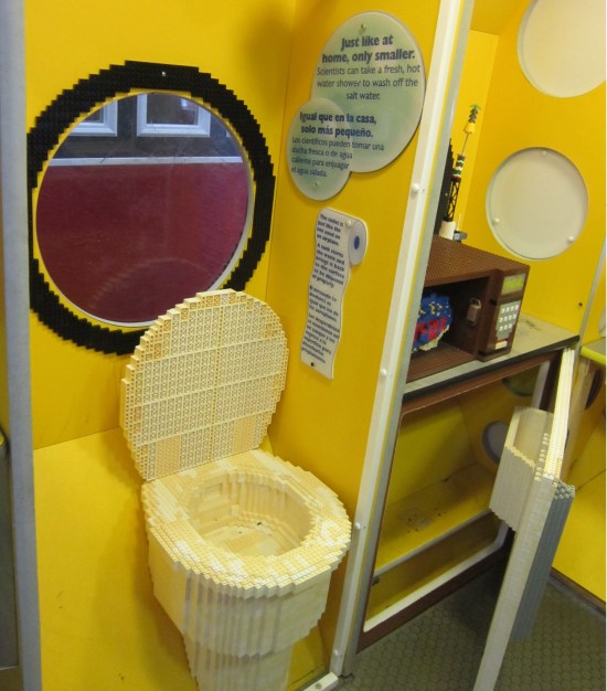 Lego toilet!