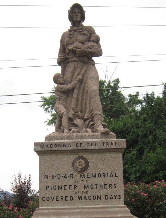 Madonna of the Trail!