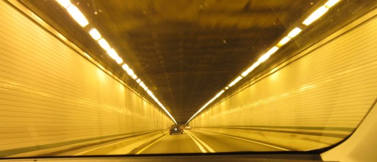 yellow tunnel!