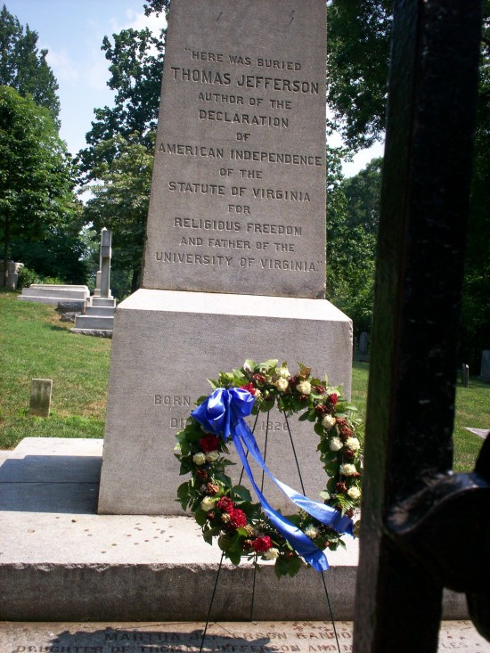 Thomas Jefferson Burial Site!