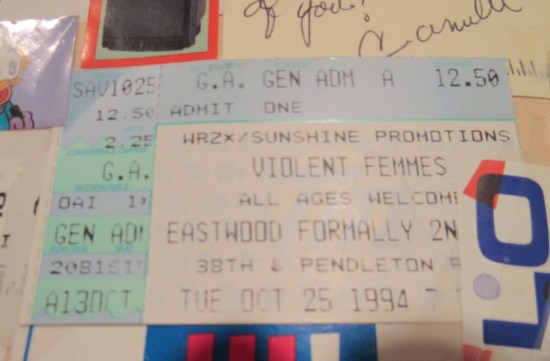 1994-10-25 Violent Femmes!