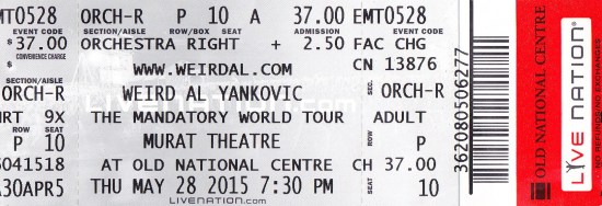 2015-05-28 Weird Al Yankovic!