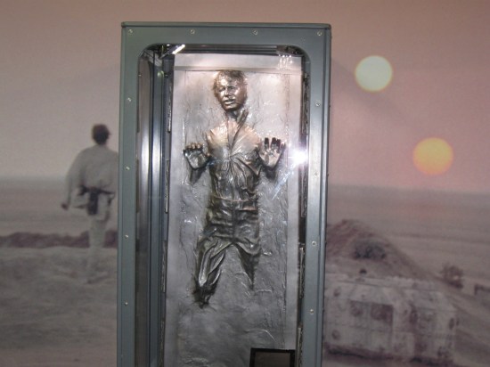 Han Solo carbonite!