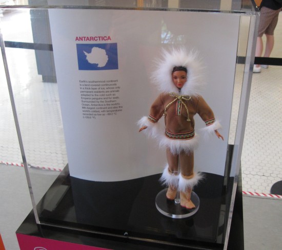 Antarctic Barbie!
