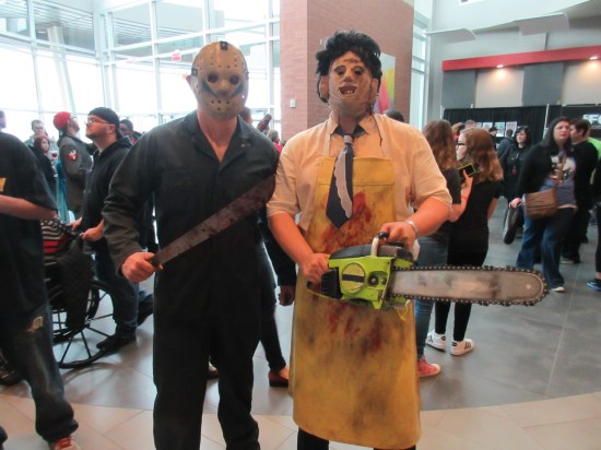 Jason and Leatherface!