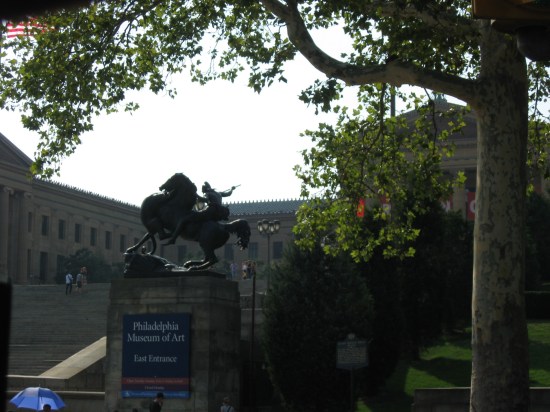 Art Museum + Horseman!