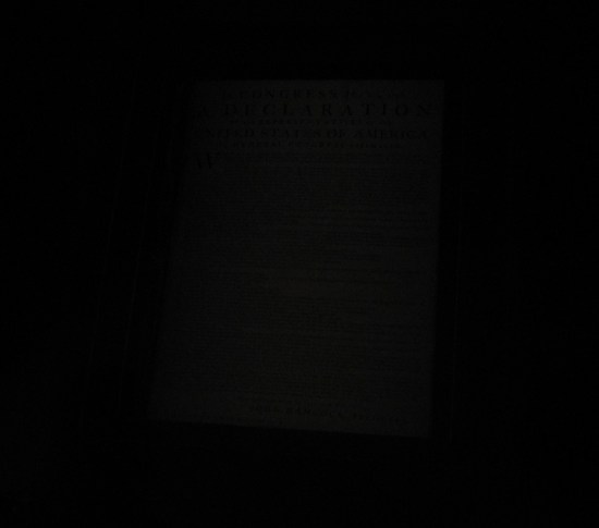 Declaration of Independence!