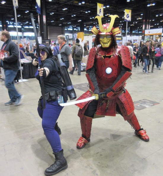 Kate Bishop and Samurai Iron Man!