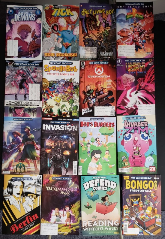 Free Comic Book Day 2018!