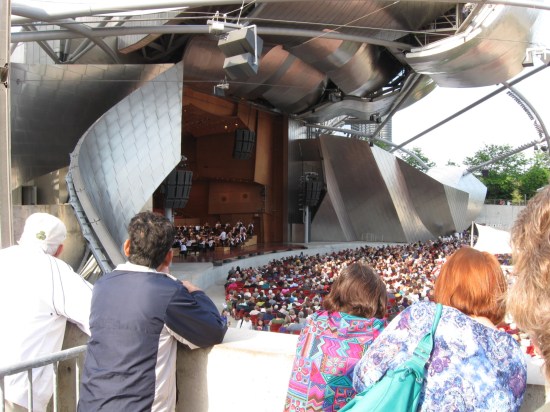 Jay Pritzker Pavilion!