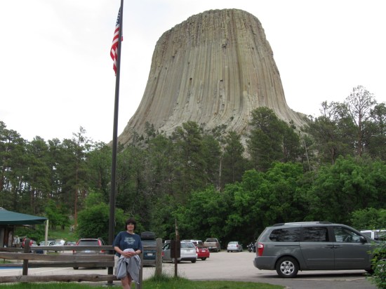 Devils Tower + Anne!