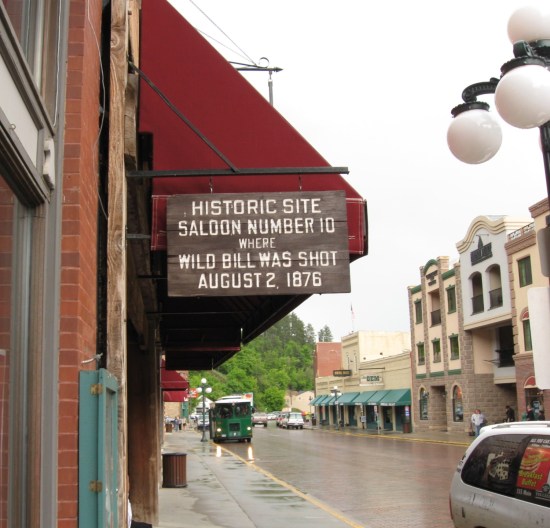 Wild Bill Shot Here!