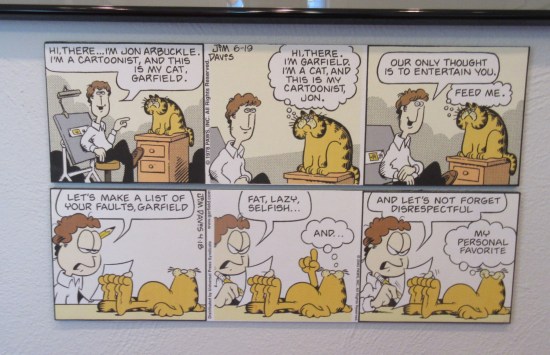 1st Garfield strip!