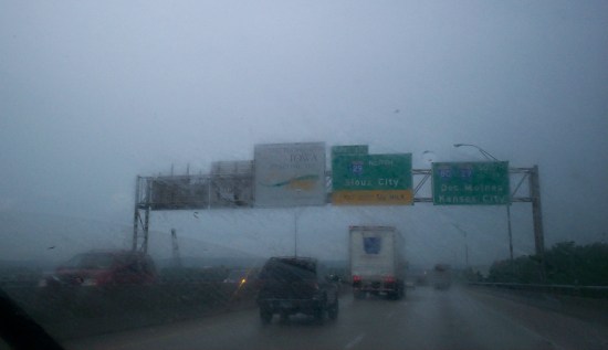 Iowa rain!