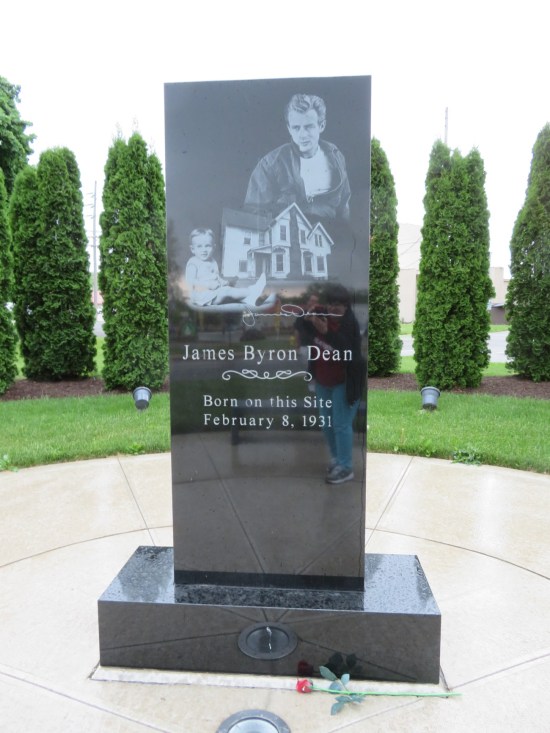 James Dean birthplace memorial!