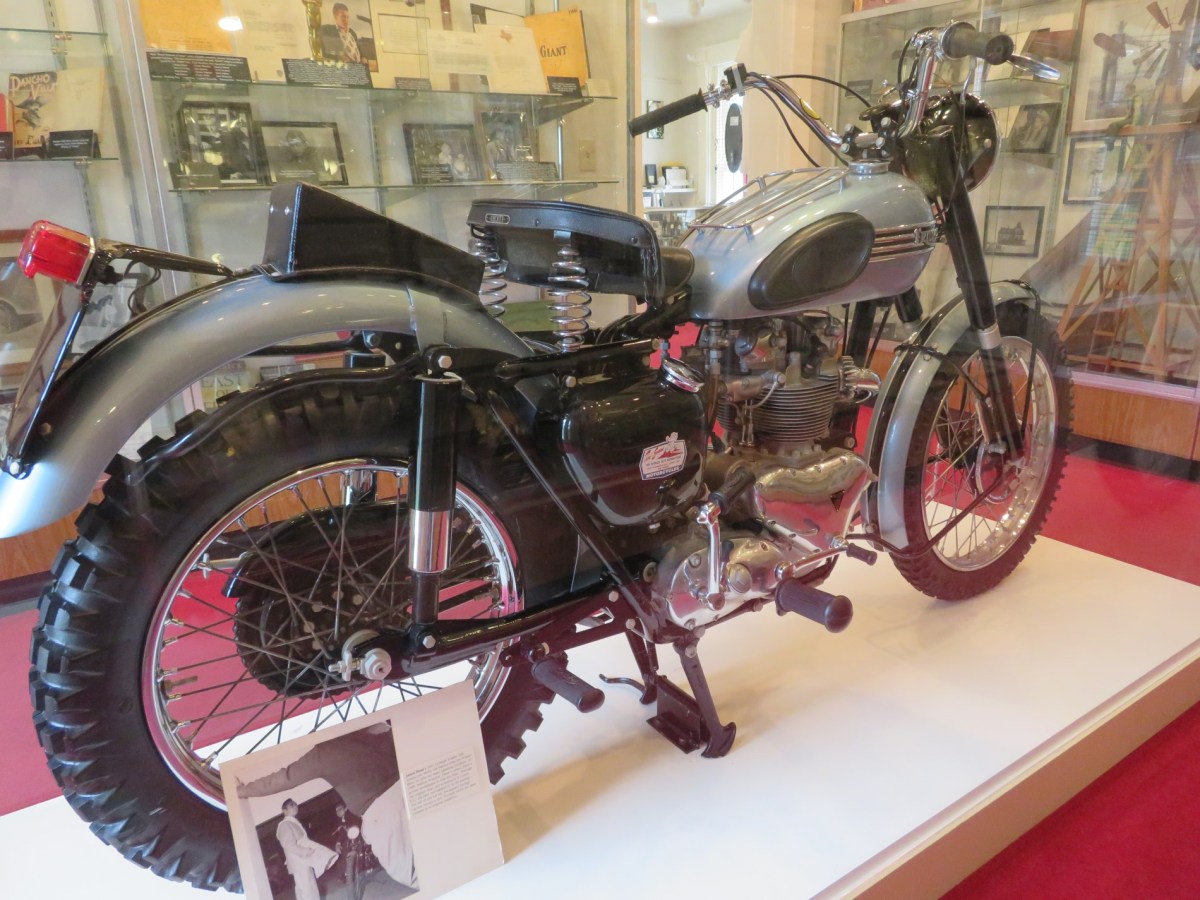 James Dean motorcycle!