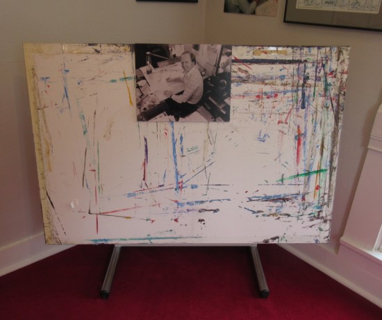 Jim Davis drawing board!