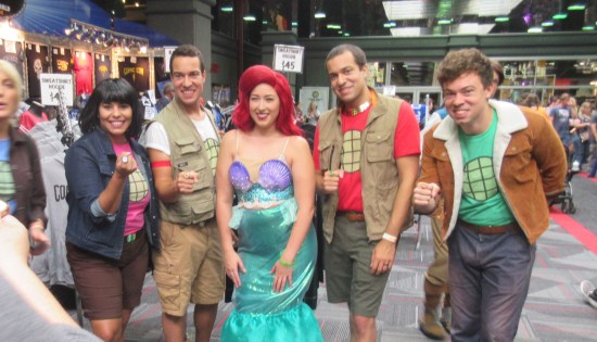 Ariel and Captain Planet!