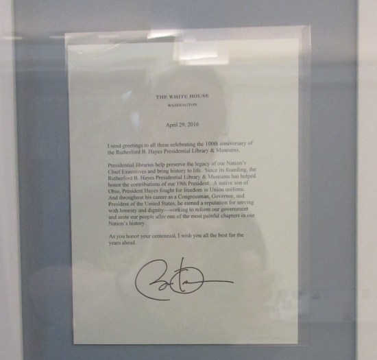 Barack Obama autograph!