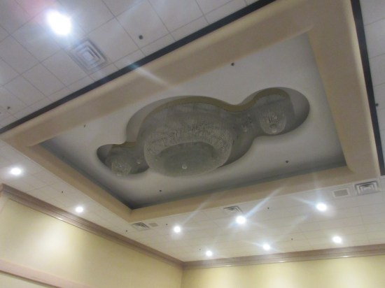 Brain-shaped chandelier!