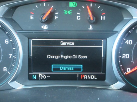 Change Engine Oil Soon!