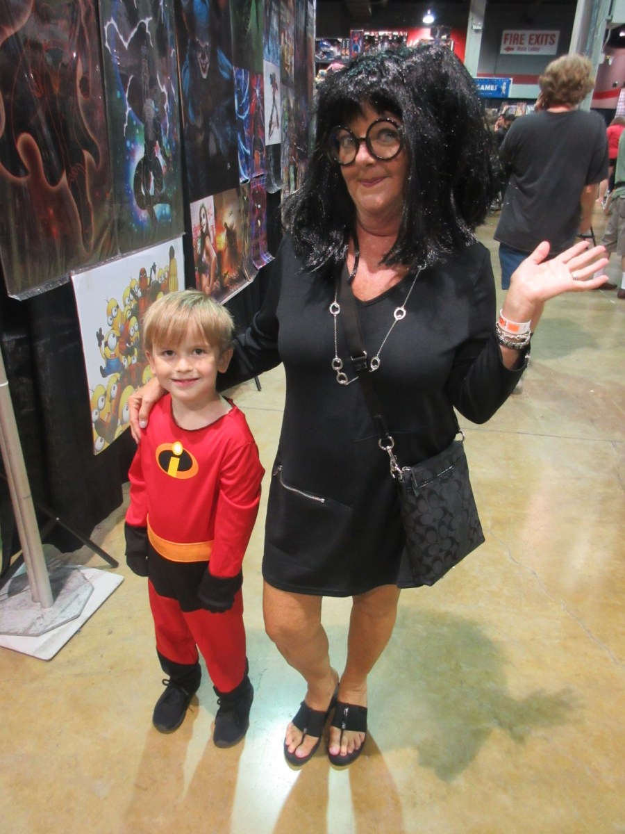 Edna Mode and Dash!