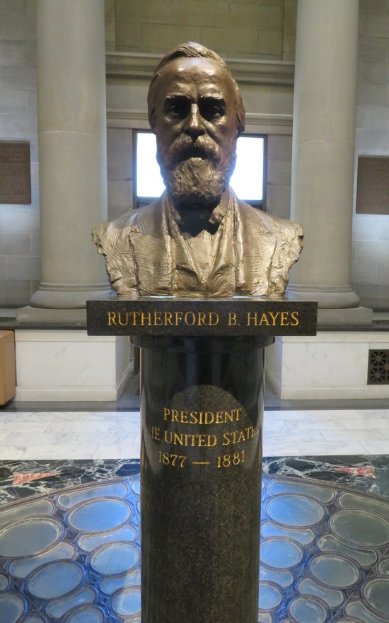 Hayes bust!