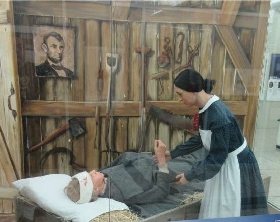 Lucy Hayes soldier care!