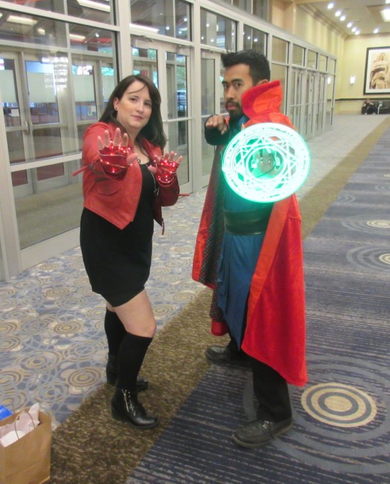 Scarlet Witch and Dr. Strange!