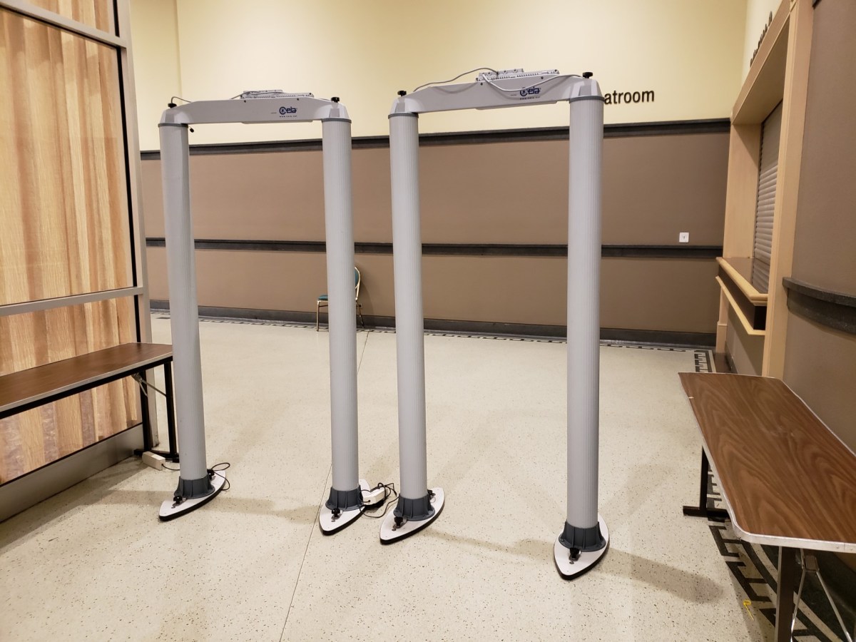 security checkpoint!