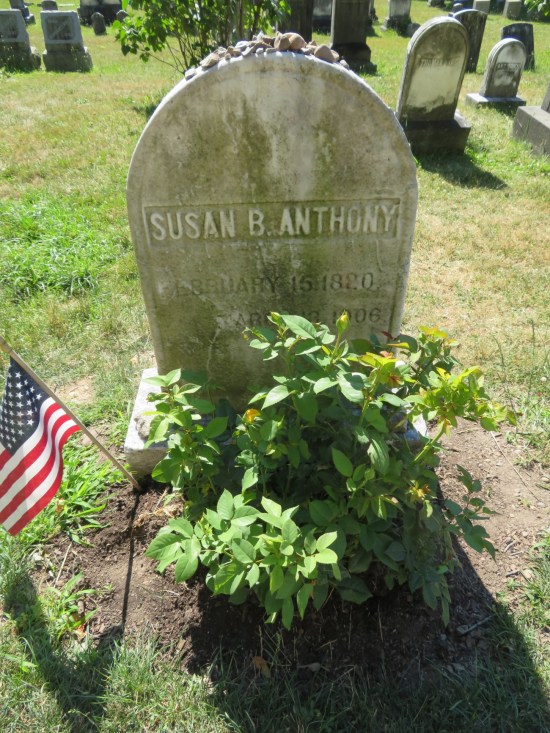 Anthony's grave.