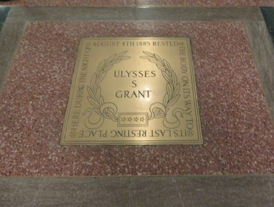 Grant's Body Slept Here.