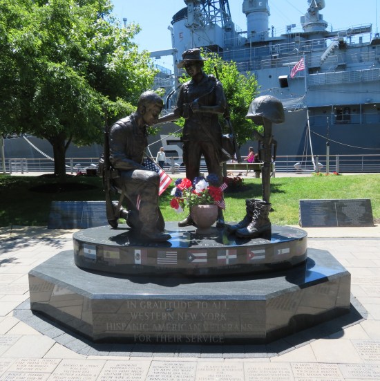 Hispanic American veterans.