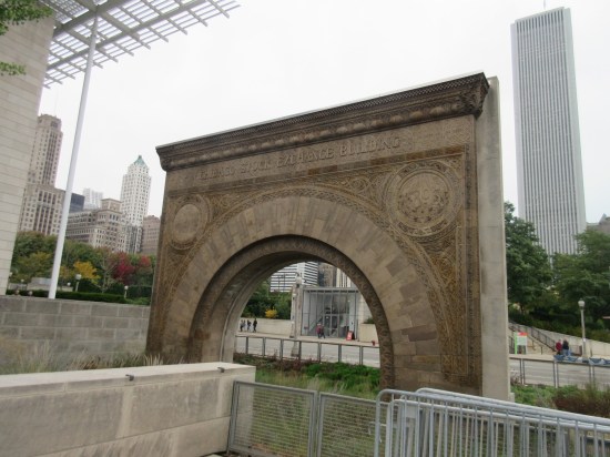 Chicago Stock Exchange Building arch!