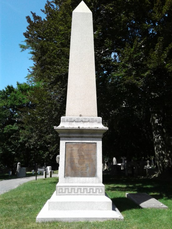 Custer's obelisk!
