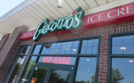 Giacomo's outside...