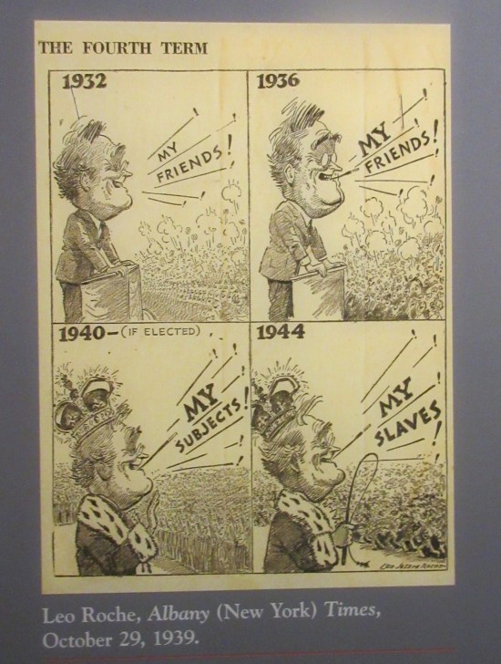 Leo Roche 1939 political cartoon!
