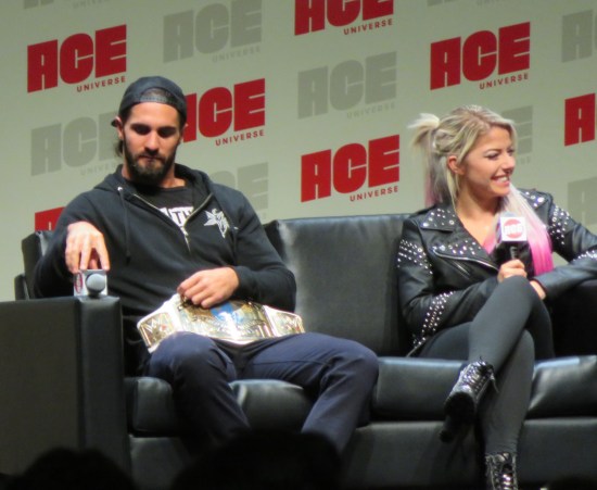 Seth Rollins and Alexa Bliss!