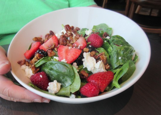spinach berry salad!