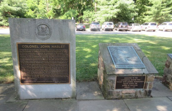 Battle of Princeton memorials!