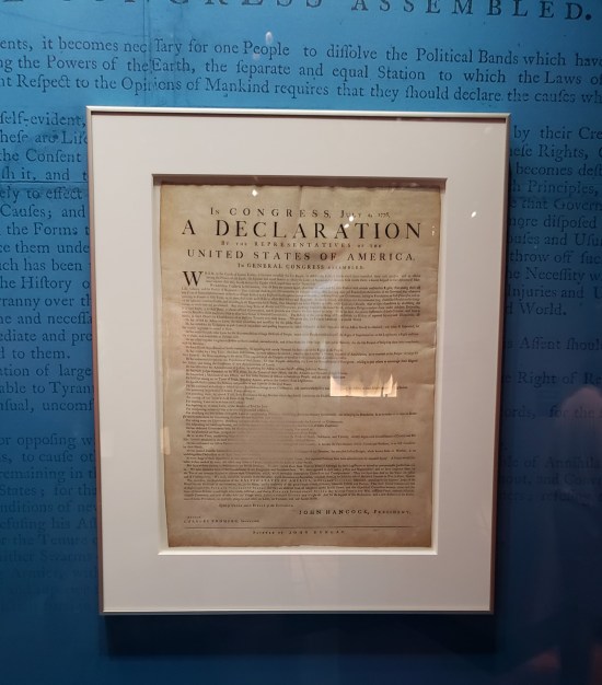 Declaration broadside!