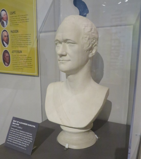 Hamilton bust!
