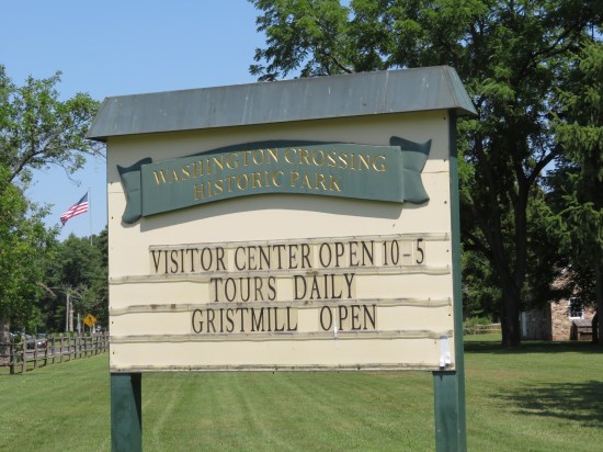 Washington Crossing Historic Park!