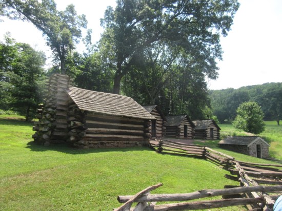Washington's guards' cabins!