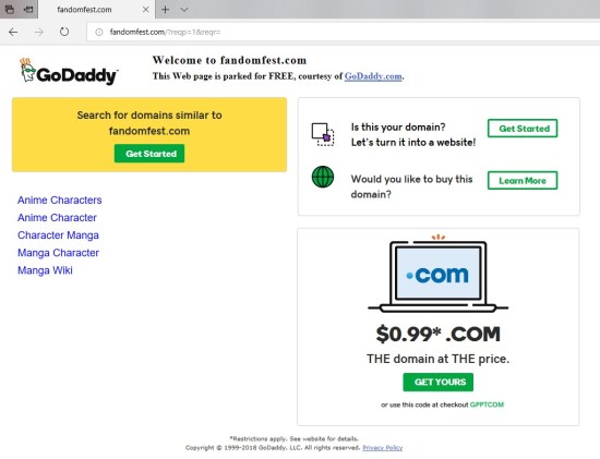 Fandom Fest Dot Com!