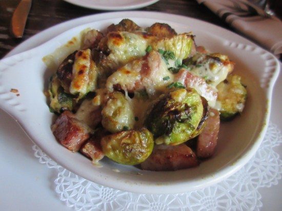 roasted Brussels sprouts!